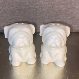 Bulldog Salt & Pepper Shakers
